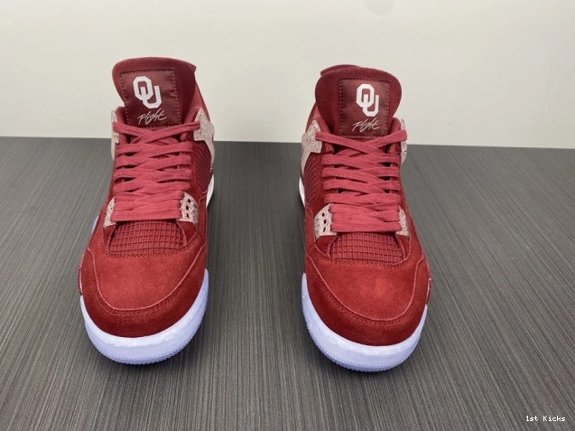 4 Jordan Oklahoma AJ4-904282 Sooners Retro PE 0630